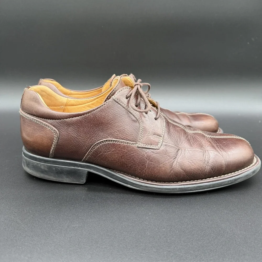 Studio Belvedere Bay Bridge Mens Size 10.5 D Brown Leather